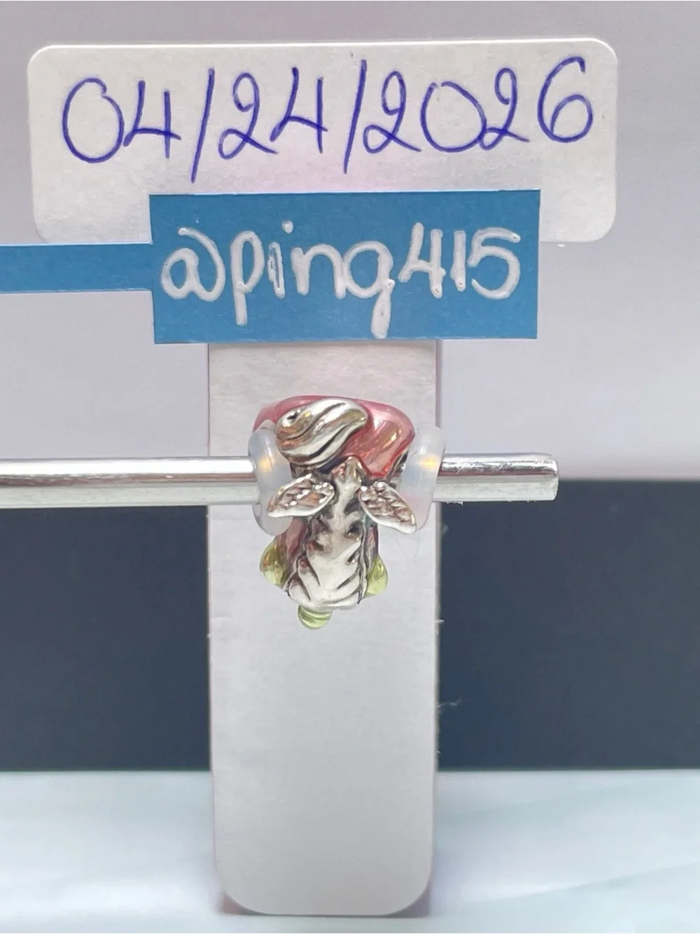 Pandora Colorful Rainbow Bruno the Unicorn Charm - Picture 3 of 12
